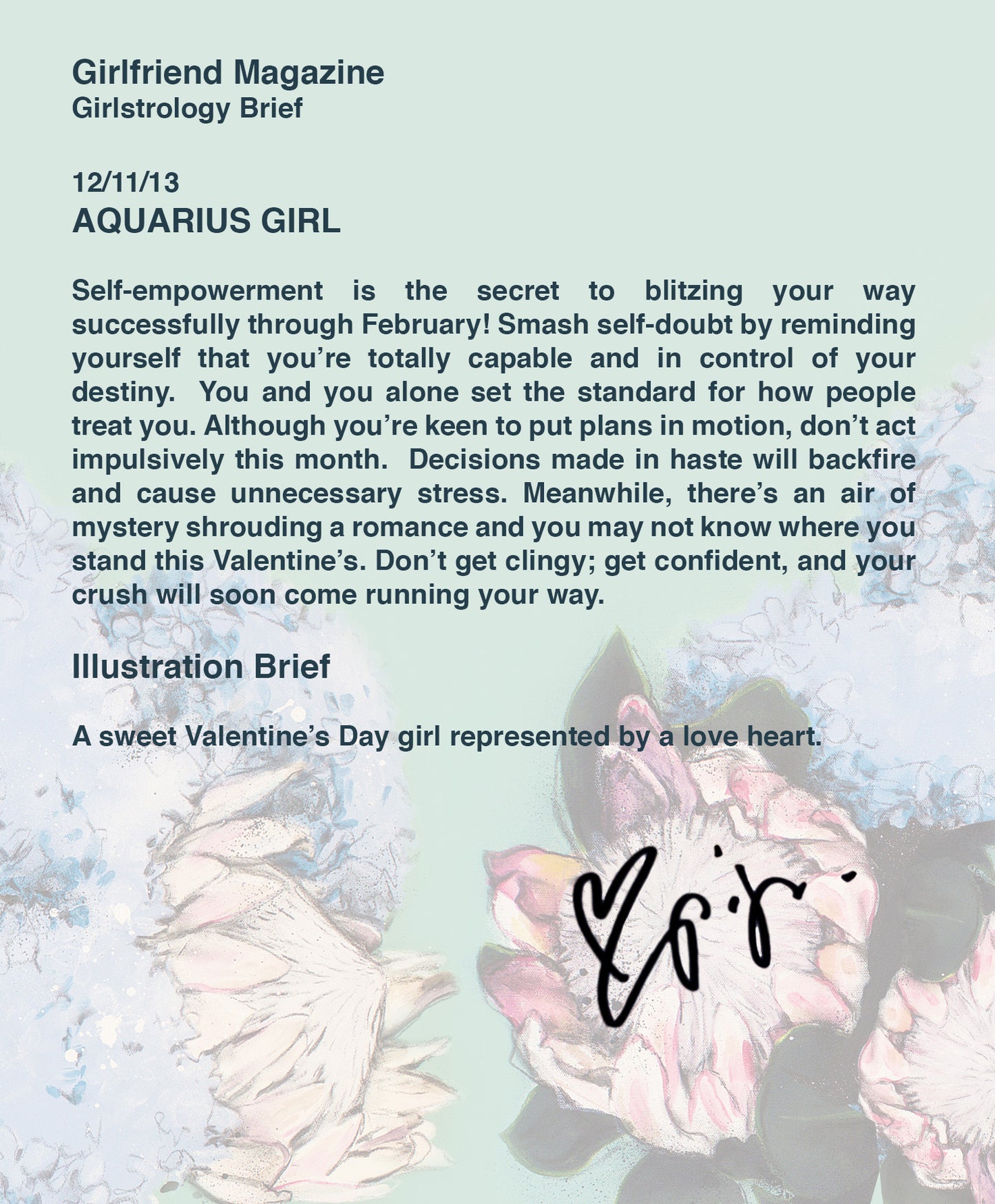 Aquarius 2014 - Pippa McManus