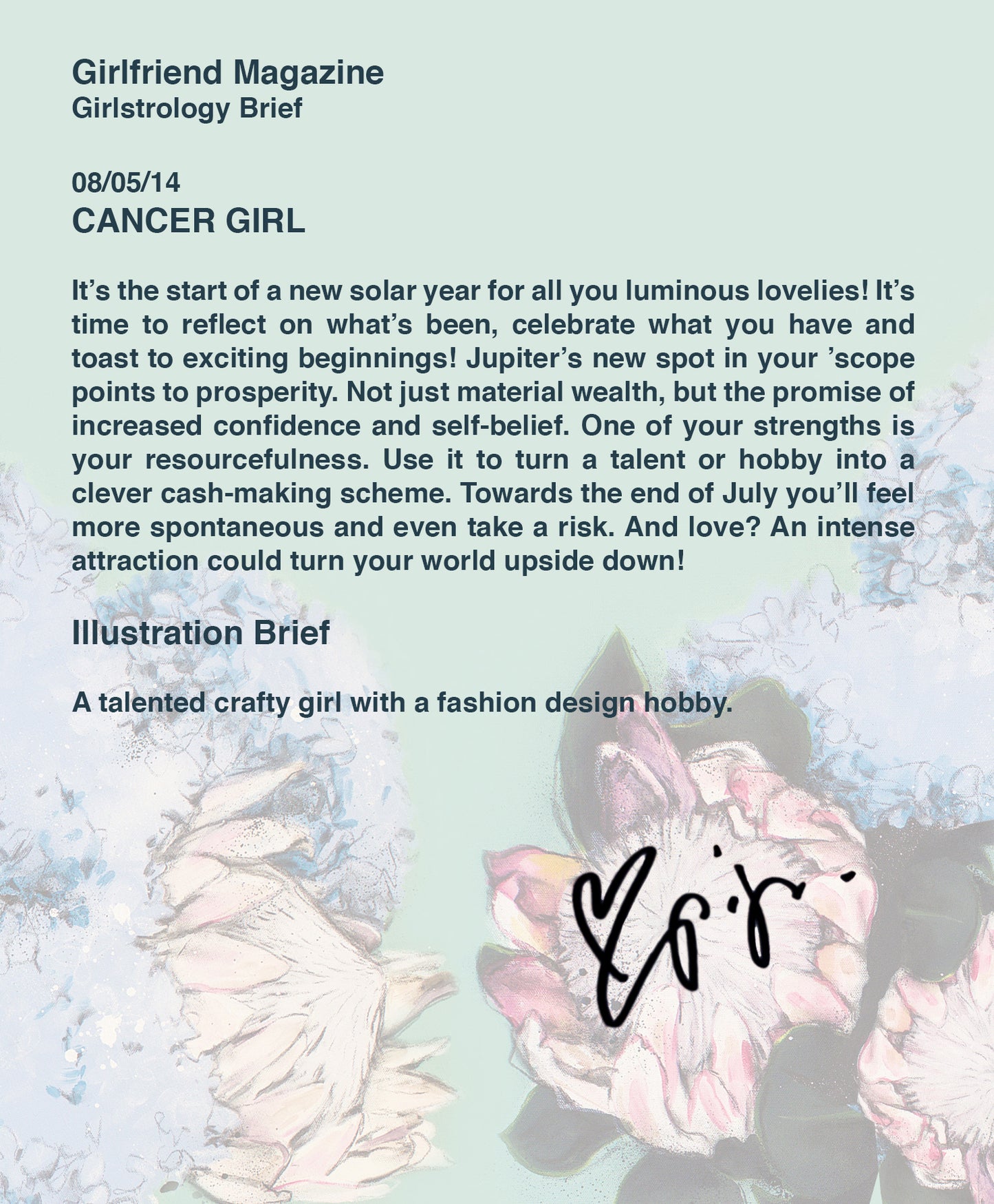 Cancer 2014 - Pippa McManus