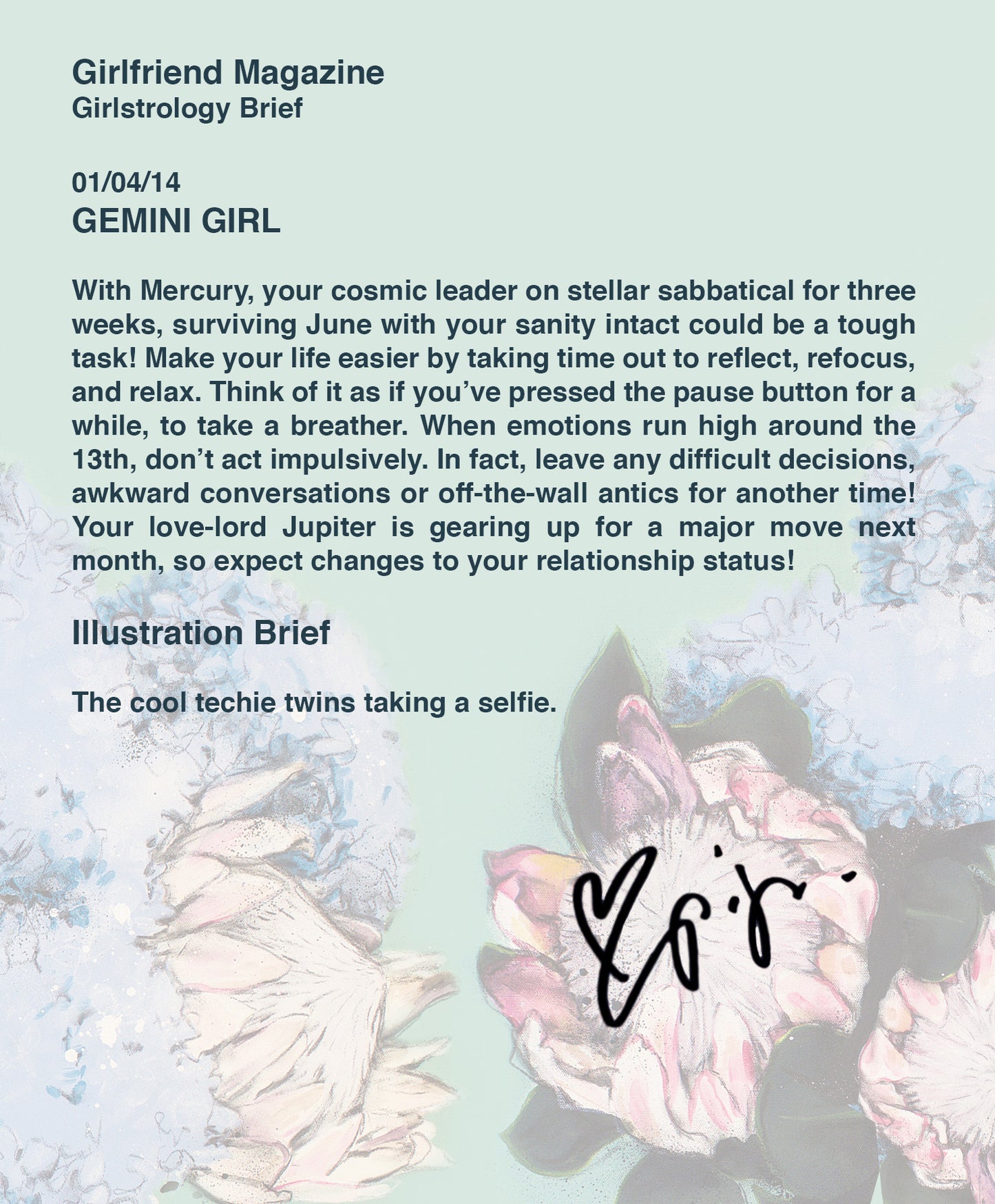 Gemini 2014 - Pippa McManus