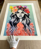 Hothouse Flowers A1 Print